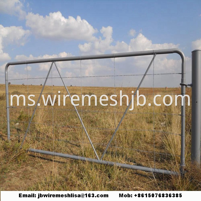 Hot Dipped Galvanized Farm Gate